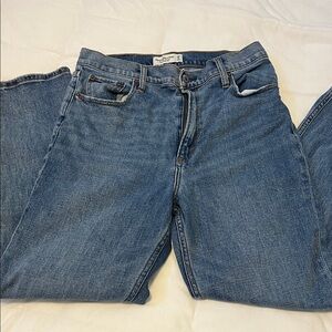 Abercrombie & Fitch Light Blue High Rise Jeans
